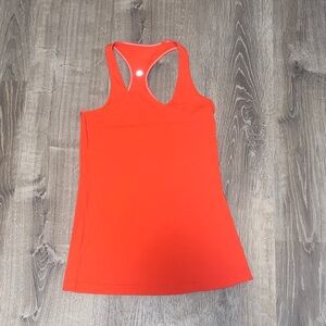 Lululemon Athletica Vibrant Red Tank Top
